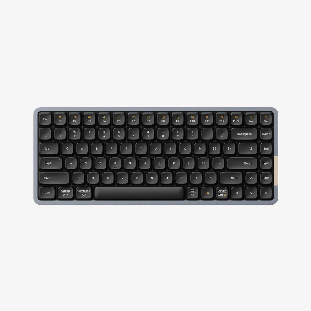 Lofree FLOW84 Low-Profile Hot-Swappable Wireless Mechanical Keyboard - Black (Tactile switches)