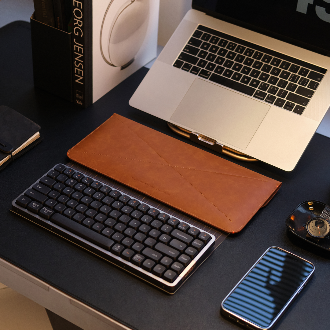 Lofree Keyboard Sleeve for Flow84 PU Leather (Brown)