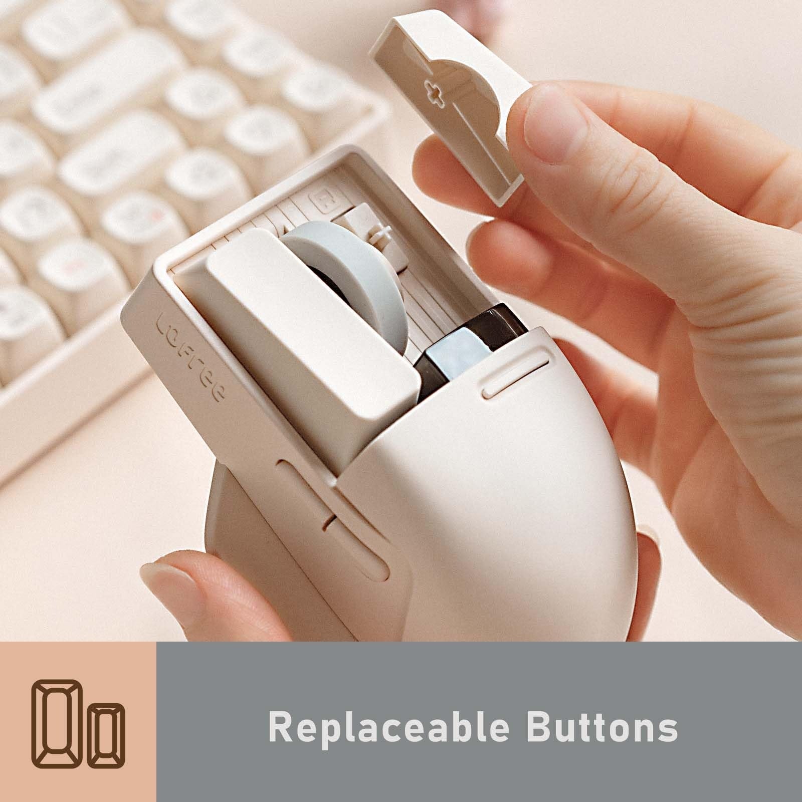 Lofree TOUCH PBT Wireless Mouse