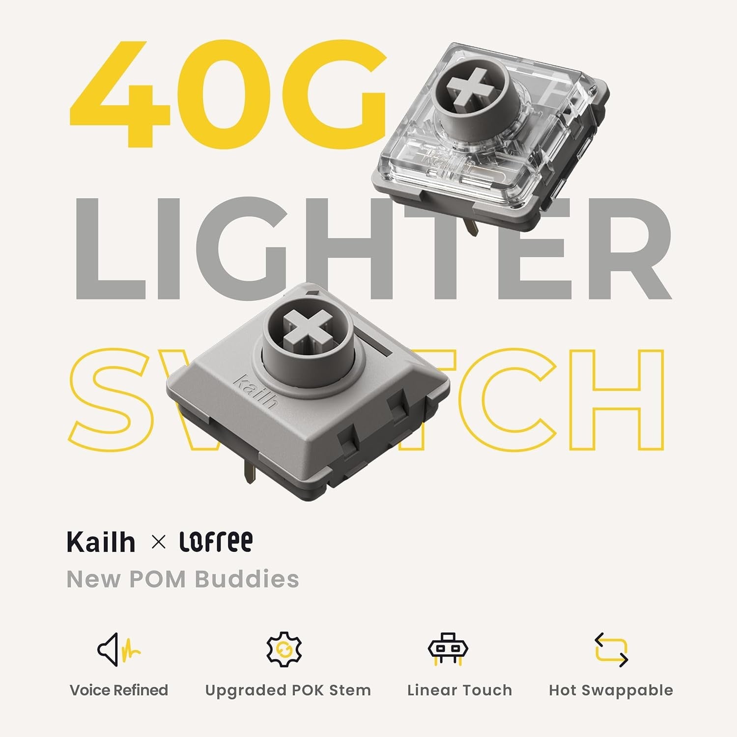 Lofree FLOW Lite84 Low-Profile Hot-Swap Wireless Mechanical Keyboard